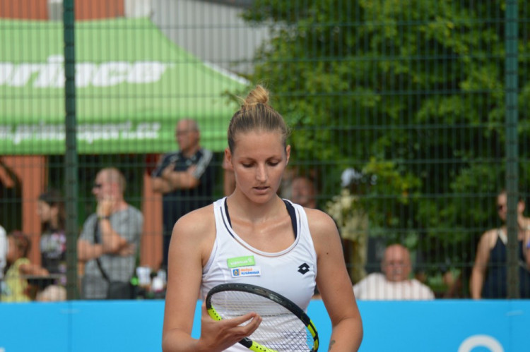 FOTO: Plíškovou potrápila domácí Muchová, ale nakonec postupuje společně s Hradeckou a Allertovou