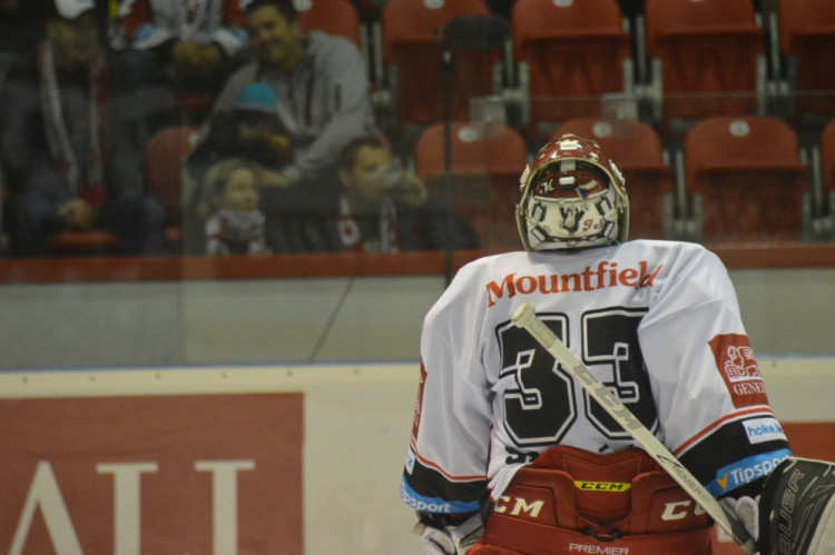 FOTOGALERIE: Mora padla s Hradcem. Hosté rozhodli ve třetí třetině