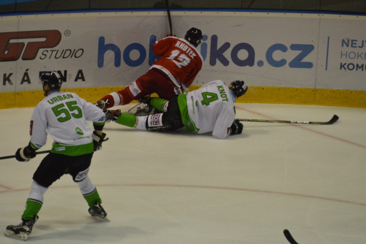 FOTOGALERIE: Mora počtvrté v řadě prohrává na domácím ledě. Tentokrát s Mladou Boleslaví