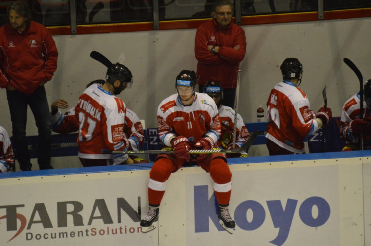 FOTOGALERIE: Mora počtvrté v řadě prohrává na domácím ledě. Tentokrát s Mladou Boleslaví