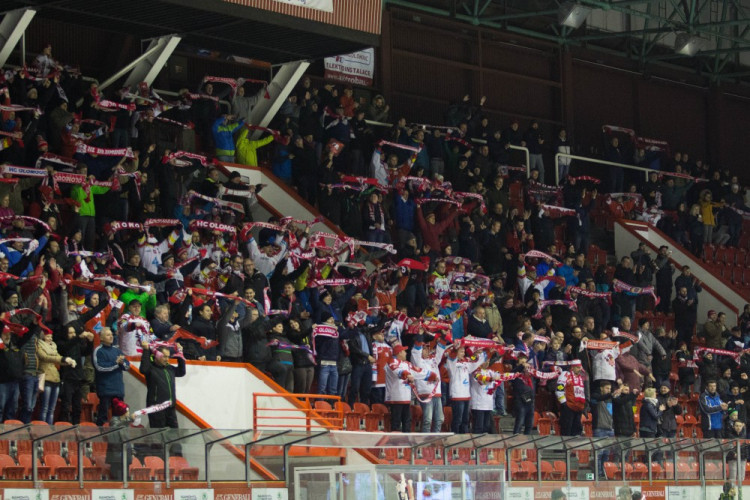 FOTOGALERIE: Braňo Konrád si připsal šestou nulu. Mora smetla Třinec 4:0