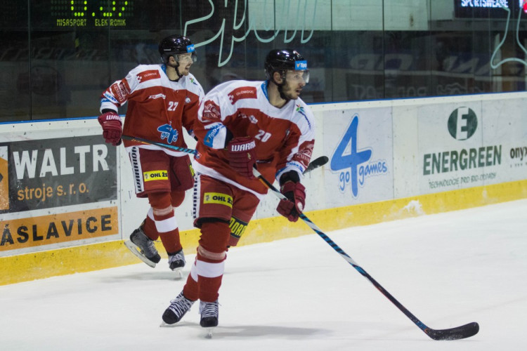 FOTOGALERIE: Mora dostala gól ve své vlastní přesilovce a smolně podlehla doma Vítkovicím 0:1