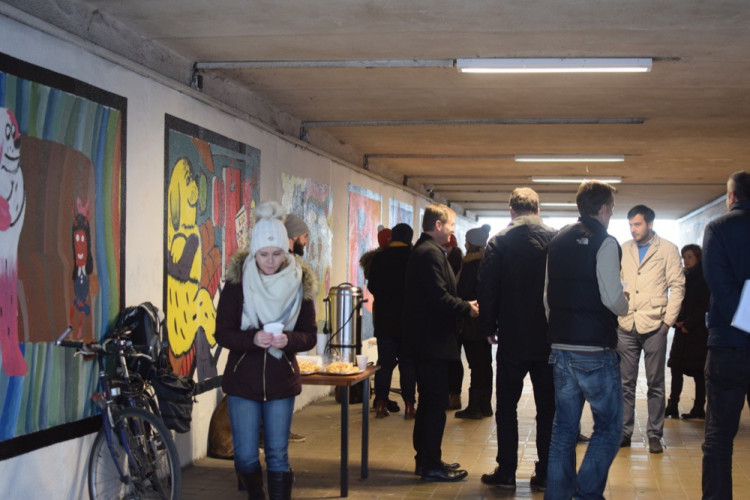 Slavnostní otevření Galerie v podchodu