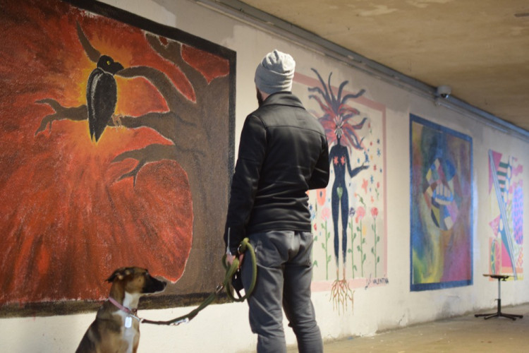 Slavnostní otevření Galerie v podchodu