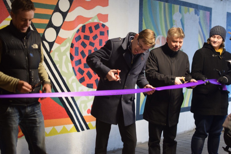 Slavnostní otevření Galerie v podchodu