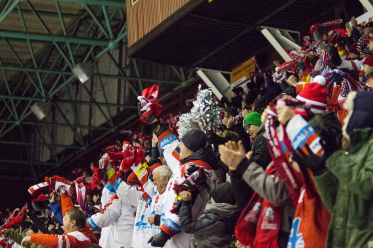 FOTOGALERIE: Kohouti přehráli doma tygry z Liberce 4:1, krásnými góly se zaskvěli Laš a Burian