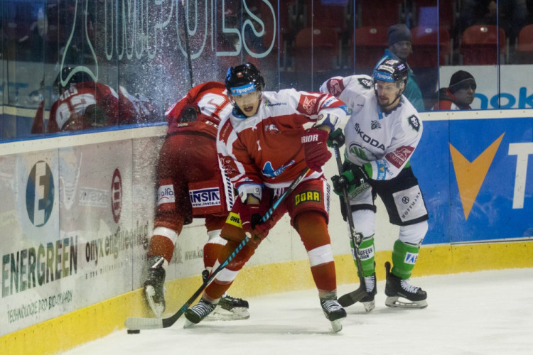 FOTOGALERIE: Mora porazila bruslaře z Boleslavi 4:2, gól do prázdné si dal Zbyněk Irgl