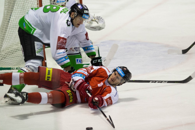 FOTOGALERIE: Mora porazila bruslaře z Boleslavi 4:2, gól do prázdné si dal Zbyněk Irgl