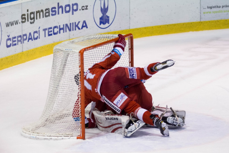 FOTOGALERIE: Mora porazila bruslaře z Boleslavi 4:2, gól do prázdné si dal Zbyněk Irgl