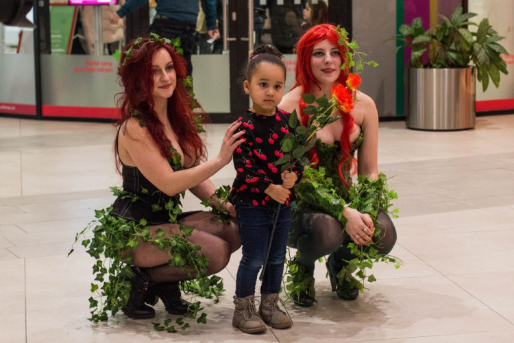 V Šantovce se to hemžilo fanstastickými postavami, už potřetí se tam sešli cosplayeři