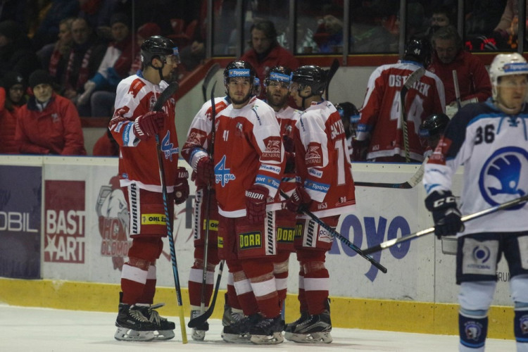 Olomouc ve třetím čtvrtfinále play-off nestačila na Plzeň a prohrála 3:4