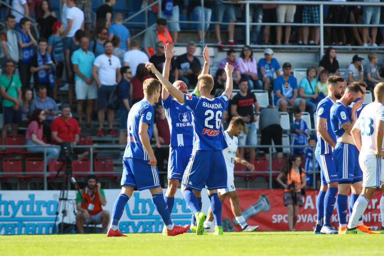 Baníkovci obsadili Andrův stadion, Sigma jim ale vítězství nedopřála
