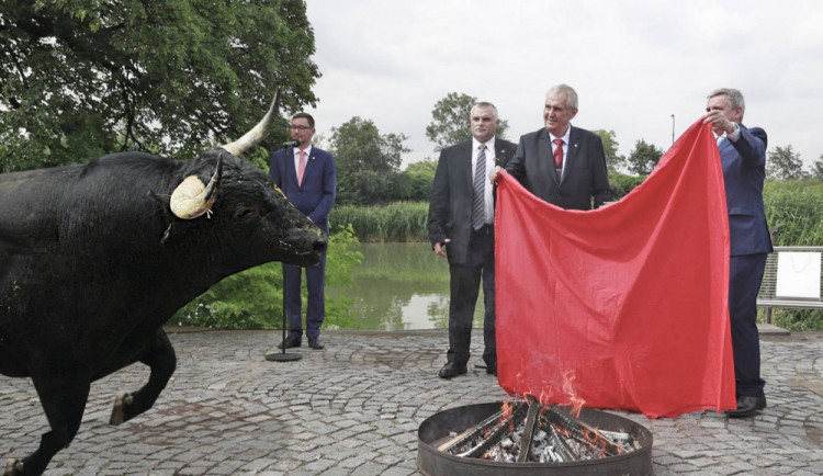 FOTO: Internetové vtípky na prezidentovo veřejné pálení trenýrek