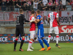 FOTOGALERIE: Slavia nadělila na úvod ligy Sigmě tři góly, z domácích zářil nováček Pilař