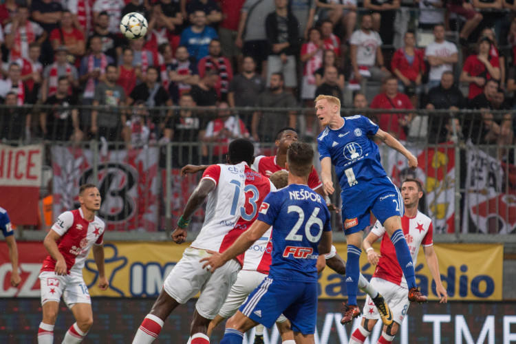 FOTOGALERIE: Slavia nadělila na úvod ligy Sigmě tři góly, z domácích zářil nováček Pilař