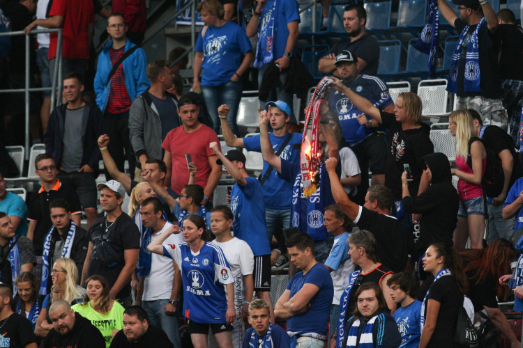 FOTOGALERIE: Slavia nadělila na úvod ligy Sigmě tři góly, z domácích zářil nováček Pilař