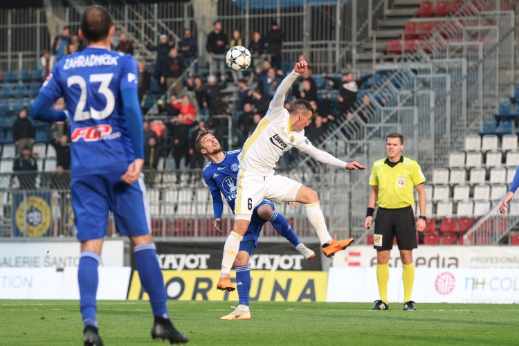 Sigma Zlínu prodloužila sérii bez vítězství, remizovala s ním 1:1