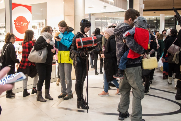FOTOGALERIE: Šantovku dnes ovládly desítky cosplayerů. Podívejte se na nádherné masky!