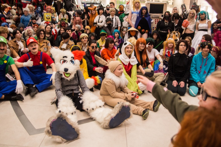 FOTOGALERIE: Šantovku dnes ovládly desítky cosplayerů. Podívejte se na nádherné masky!