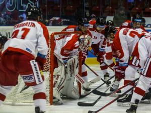 FOTOGALERIE: Výhra, kterou Mora potřebovala jak súl. Doma porazila Chomutov 3:1