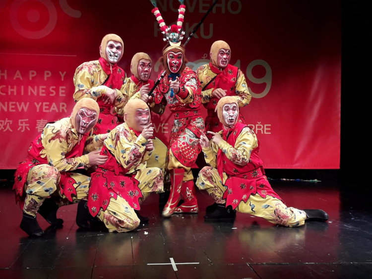 Oslavy čínského nového roku v Divadle na Šantovce