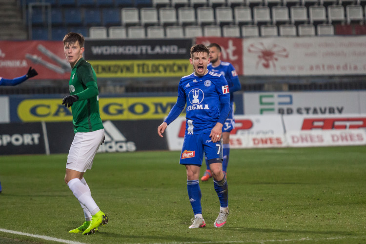 FOTOGALERIE: Sigma padla v prvním zápasu jarní části doma s Jabloncem 1:2