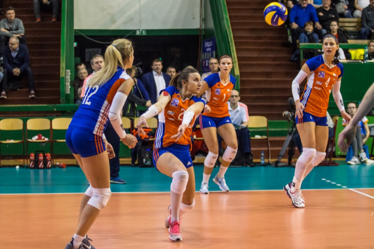FOTOGALERIE: Olomoucké volejbalistky padly s Rumunkami v odvetném utkání Evropského poháru