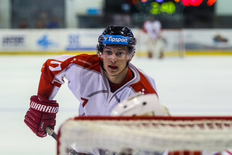 FOTOGALERIE: Olomoučtí hokejisté na úvod přípravy prohráli s kazašským Kokšetau 2:3 po nájezdech