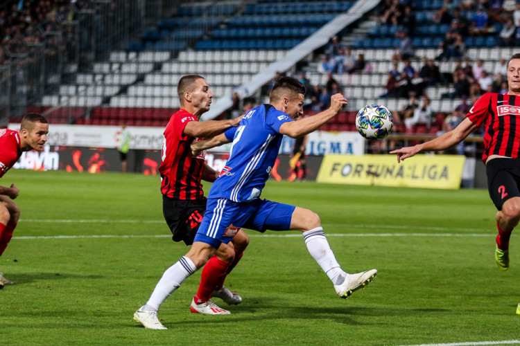 FOTOGALERIE: Sigma si doma poradila s Opavou, góly padaly v druhé půli