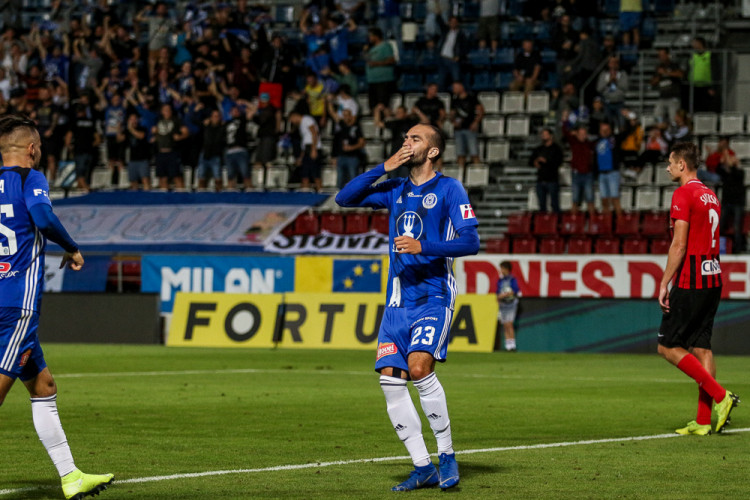 FOTOGALERIE: Sigma si doma poradila s Opavou, góly padaly v druhé půli