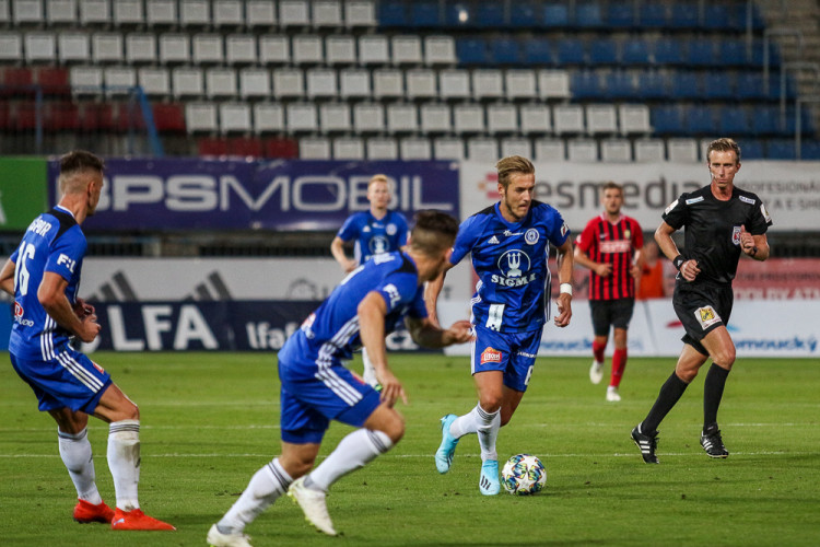 FOTOGALERIE: Sigma si doma poradila s Opavou, góly padaly v druhé půli