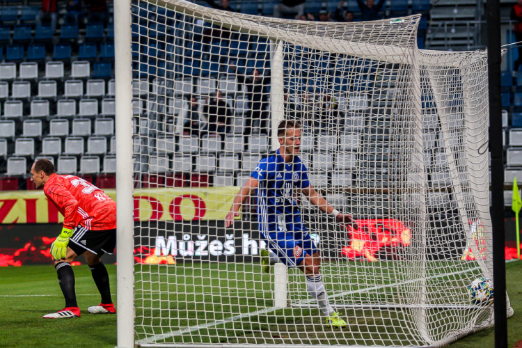 FOTOGALERIE: Sigma doma poprvé prohrála. Hanáky porazili ligoví nováčci z Českých Budějovic