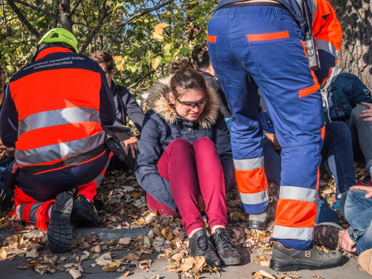 FOTOGALERIE: Podívejte se na fotky z velkého cvičení záchranných složek v Olomouci