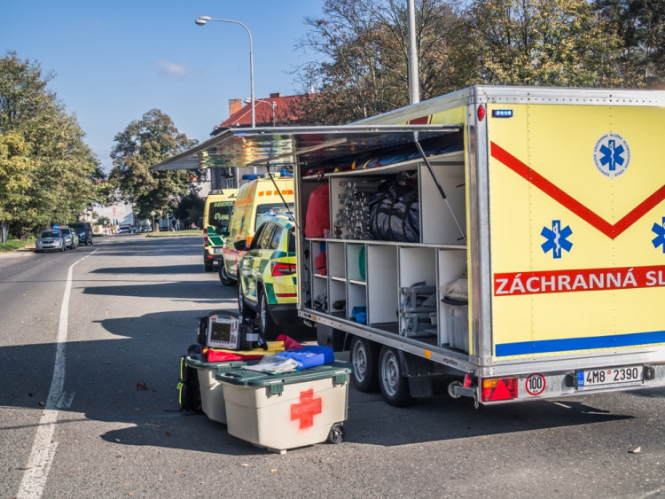FOTOGALERIE: Podívejte se na fotky z velkého cvičení záchranných složek v Olomouci