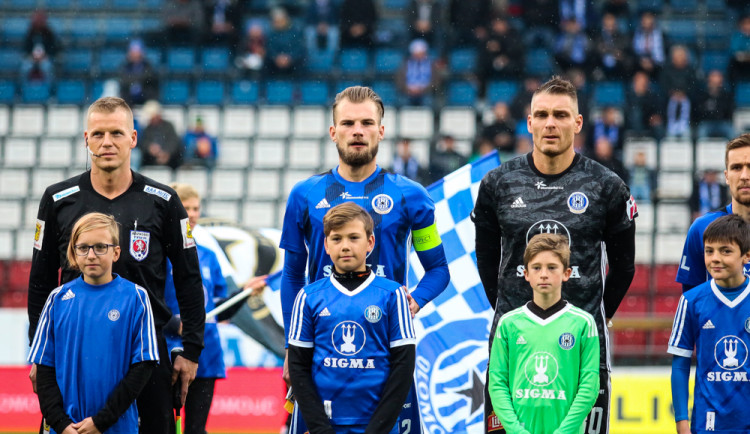 FOTOGALERIE: Mladá Boleslav v Olomouci srovnala během jedné minuty na 2:2