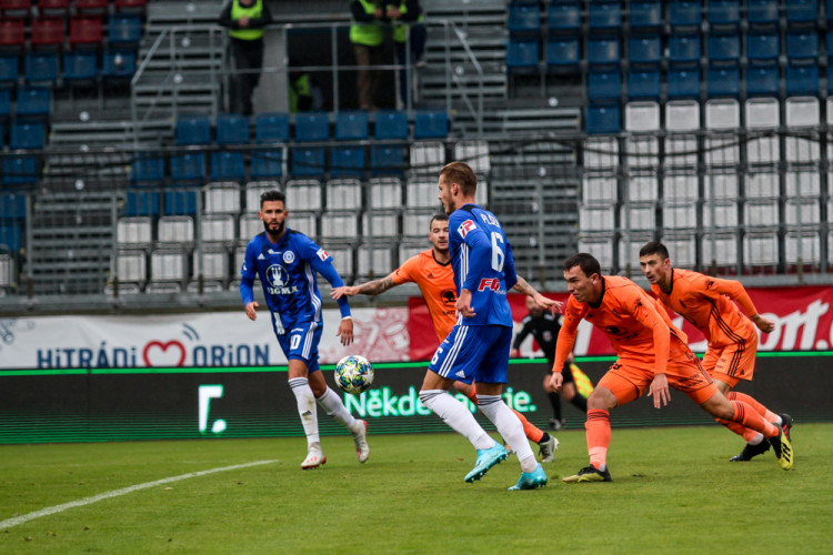 FOTOGALERIE: Mladá Boleslav v Olomouci srovnala během jedné minuty na 2:2