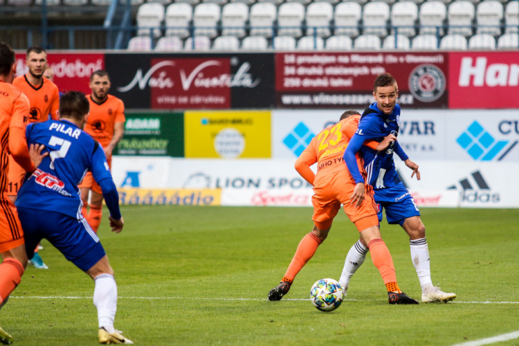FOTOGALERIE: Mladá Boleslav v Olomouci srovnala během jedné minuty na 2:2