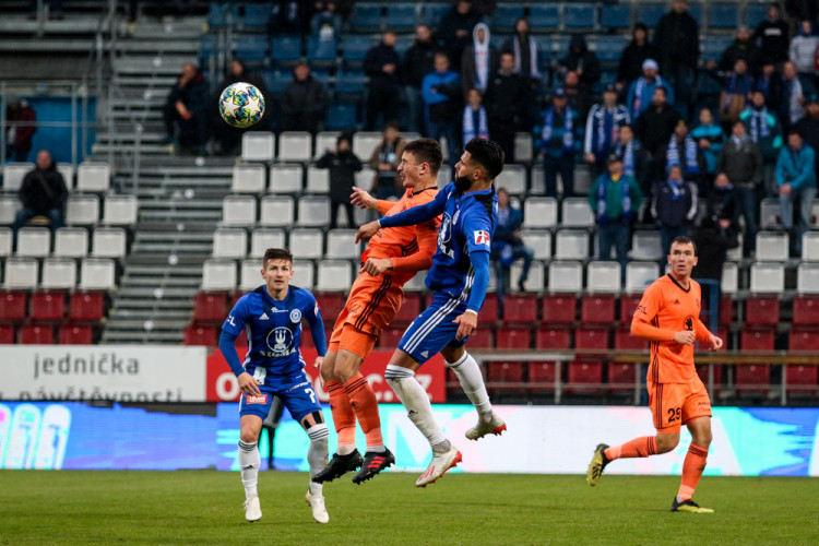 FOTOGALERIE: Mladá Boleslav v Olomouci srovnala během jedné minuty na 2:2