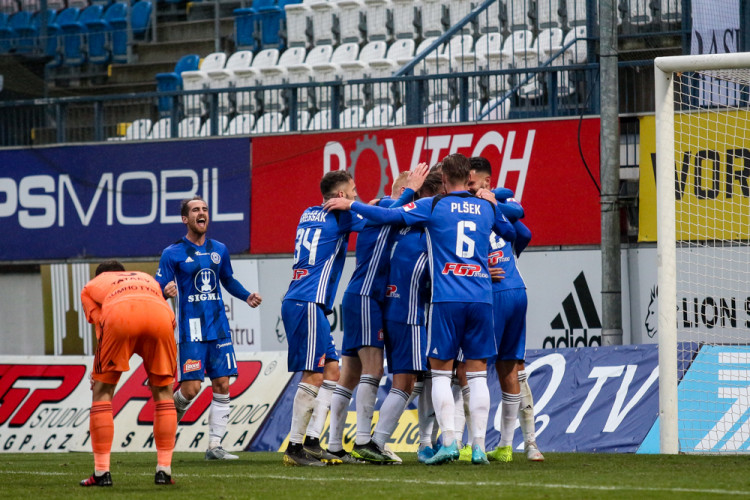 FOTOGALERIE: Mladá Boleslav v Olomouci srovnala během jedné minuty na 2:2