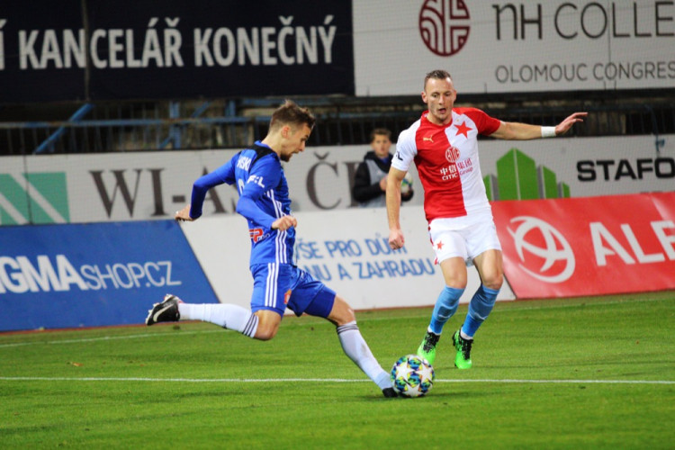FOTOGALERIE: Sigma remizovala doma se Slavií 0:0, ta ztratila body poprvé po osmi zápasech