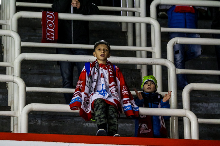 FOTOGALERIE:  Liberec skolil na domácím ledě Moru gólem v poslední minutě