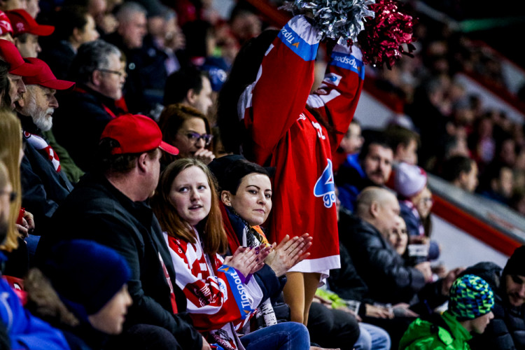 FOTOGALERIE:  Liberec skolil na domácím ledě Moru gólem v poslední minutě