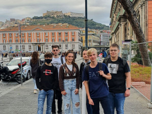 Studenti gymnázia jsou v Itálii