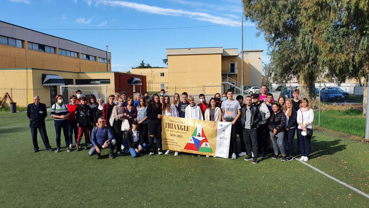 Studenti gymnázia jsou v Itálii