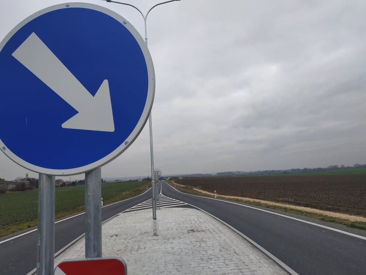 FOTOGALERIE: Severní obchvat Prostějova v provozu