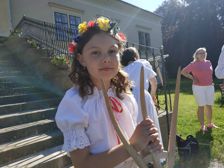 FOTOGALERIE: Zámecky sečeni lóke v Čechách pod Kosířem