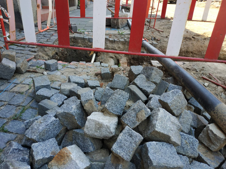 FOTOGALERIE: Opravy důležité Wolkerovy ulice v Prostějově