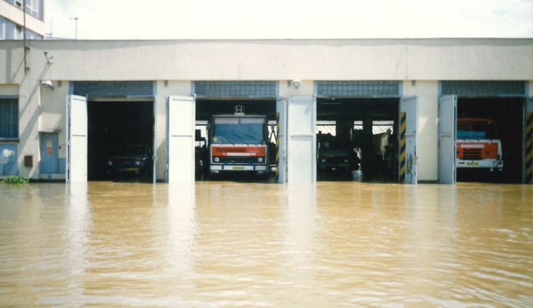 FOTOGALERIE: Povodně v roce 1997 v Olomouci