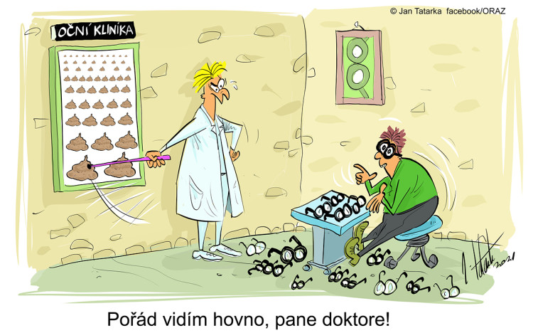 FOTOGALERIE: Vtipy kreslíře Jana Tatarky