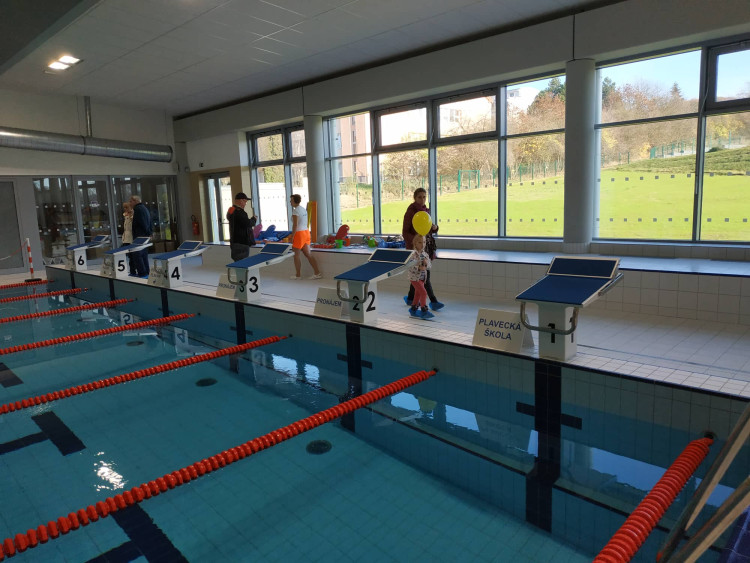 FOTOGALERIE: Den otevřených dveří v aquacentru ve Šternberku